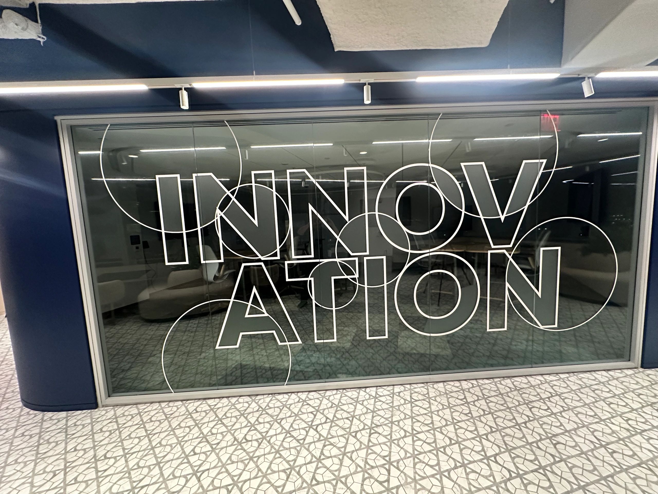 Custom dimensional signage storefront
